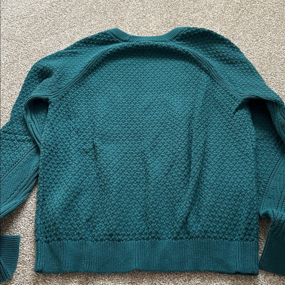 Banana Republic Teal Crew Neck Sweater - Picture 5 of 6